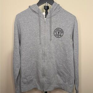 Gold's Gym Gray Men's Zip-Up Sweater